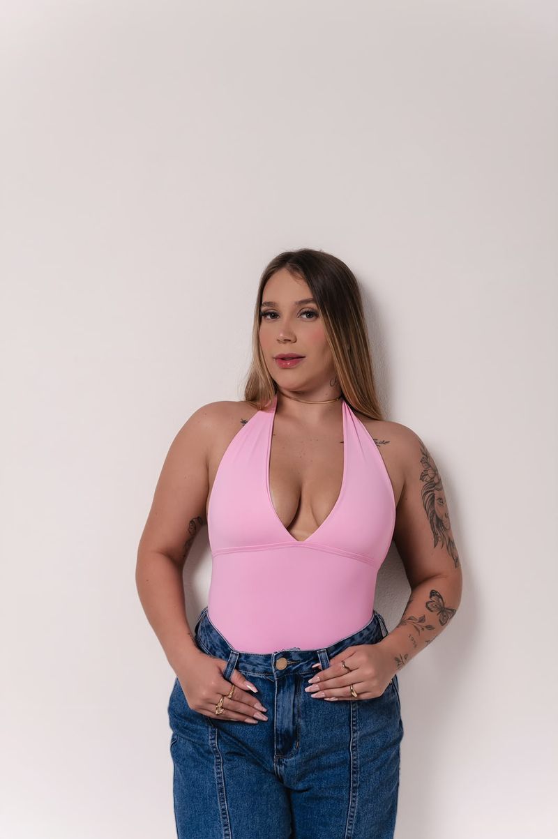 Look com Body Luciana Rosa